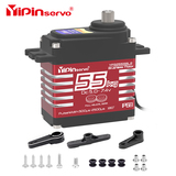 55kg servo gear full helical gear group waterproof IP68 brushless motor