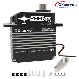 200kg HS-1005SGT servo 12V-16.8V high pressure CNC aluminum shell metal gear brushless waterproof dr